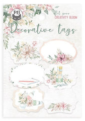 Let Your Creativity Bloom - P13 - Double-Sided Cardstock Tags 6/Pkg -  #04