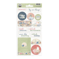 Lady's Diary - P13 - Chipboard Sticker Sheet (0540)