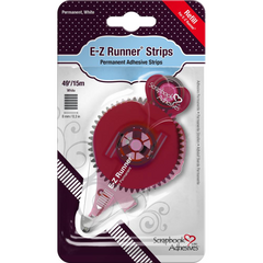 Scrapbook Adhesives - E-Z Runner Adhesive Refill - Permanent Strips (2017)