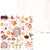 Hello Autumn  - P13 - 12"x12" Patterned Paper - Paper 07