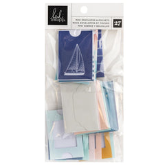Set Sail - Heidi Swapp - Mini Envelopes & Pockets 27/Pkg (2061)