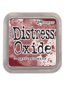 Tim Holtz - Distress Oxide Pad 3x3 - Aged Mahogany