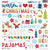 The North Pole - Bella Blvd - Chipboard Stickers 12"X12" - Icons (3722)