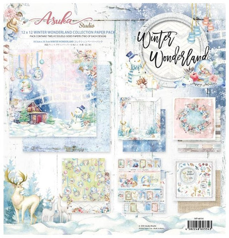 Winter Wonderland - Memory Place  - Asuka Studio - Collection Pack 12"X12" (3343)