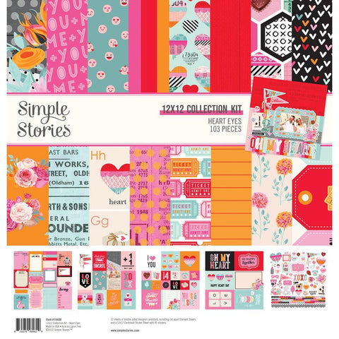 Heart Eyes - Simple Stories - Collection Kit 12"X12"
