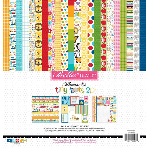 Tiny Tots 2.0 - Bella Blvd - 12"X12"Collection Kit