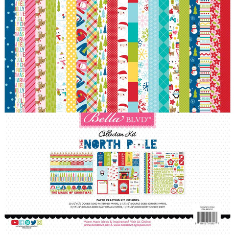 The North Pole - Bella Blvd - Collection Kit 12"X12"
