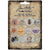 Tim Holtz - Idea-Ology - Mini Flair Buttons 12/Pkg - Halloween (1586)