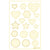 Stitched With Love  - P13 - Chipboard Embellishments 4"X6" - #06
