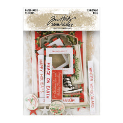 Tim Holtz - Idea-Ology - Chipboard Baseboards 23/Pkg (Christmas ) (1937)