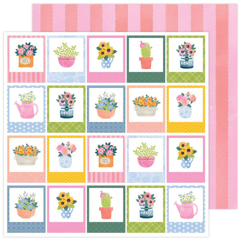 Garden Shoppe - Paige Evans - Double-Sided Cardstock 12"X12" - #16