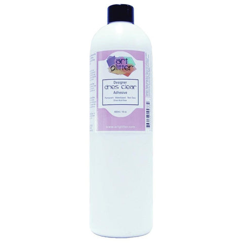 Art Institute Glitter Designer Dries Clear Adhesive - 16oz