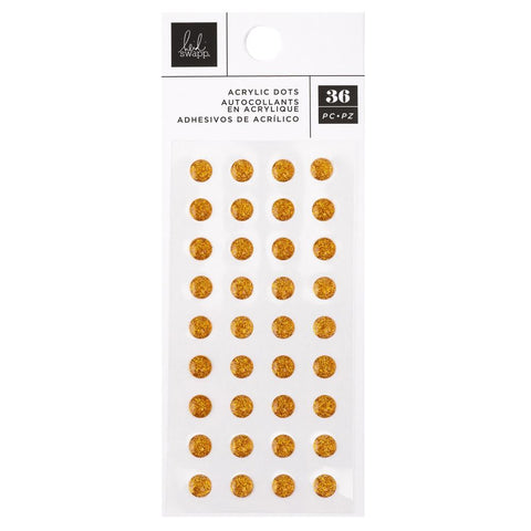 Set Sail - Heidi Swapp - Acrylic Dot Stickers 36/Pkg (1972)