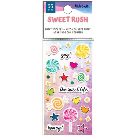 Sweet Rush - Vicki Boutin - Mini Puffy Stickers 55/Pkg (1993)