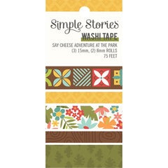 Say Cheese At The Park ADVENTURE - Simple Stories - Washi Tape 5/Pkg