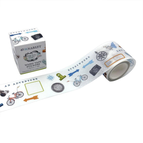 Vintage Artistry Everywhere - 49 & Market - Washi Sticker Roll (0827)