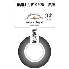 Farmers Market - Doodlebug - Washi Tape 15mmX12yd - Thankful for You