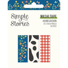 Homegrown  - Simple Stories - Washi Tape 3/Pkg