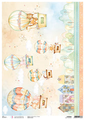 My Tiny World - Ciao Bella - A3 Piuma Rice Paper (11.7" x 16.5") - Sweet Adventure (4216)