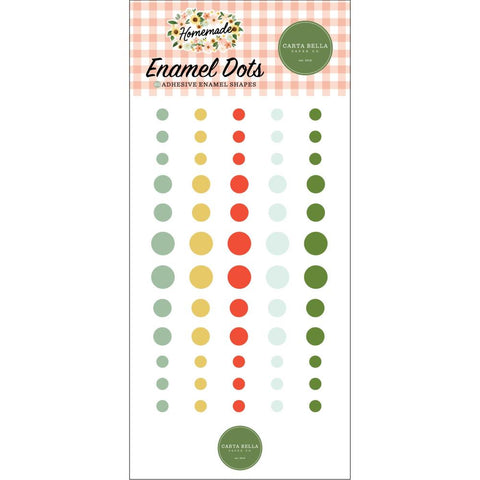 Homemade (2022) - Carta Bella - Adhesive Enamel Dots 60/Pkg