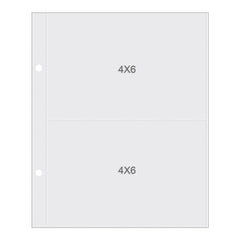 Sn@p! Pocket Pages For 6"X8" Binders 10/Pkg - (2) 4"x6" (2003)