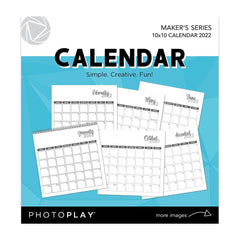 Gnome Calendar - Photoplay - Spiral Bound Calendar 10"X10" - 2022