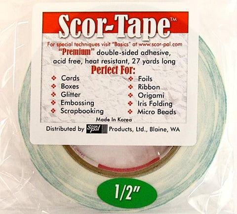 1/2" width Scor-Tape x 27 yards long