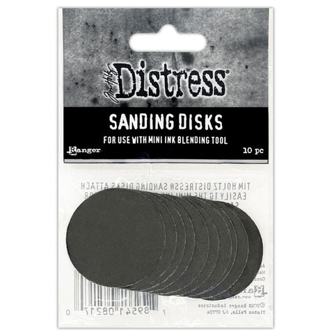 Tim Holtz - Distress Sanding Disks 10/Pkg (2170)