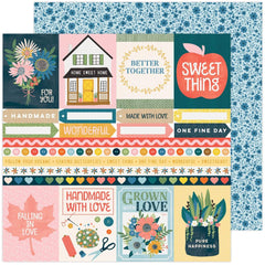 Bungalow Lane - Paige Evans - Double-Sided Cardstock 12"X12" - 23