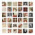 Tim Holtz - Idea-Ology - Collage Tiles 72/Pkg - Christmas (2798)