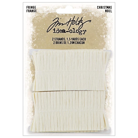 Tim Holtz - Idea-Ology - Fringe 1.5yd 2/Pkg - Christmas (2873)