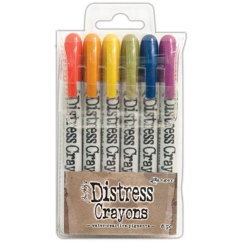 Tim Holtz Distress Crayon Set - Set #2