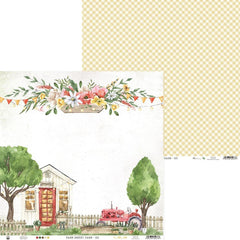 Farm Sweet Farm - P13 - Double-Sided Cardstock 12"X12" - 02