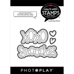 PhotoPlay - Say It With Stamps - DIE SET - XOXO Smooches