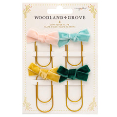 Woodland Grove - Maggie Holmes - Bow Clips 4/Pkg (3012)