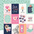 Happy Hearts - Simple Stories - Double-Sided Cardstock 12"X12 -  3"X4" Elements