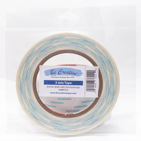 Be Creative Tape - Sookwang -  3mm (0.12") 27yd