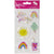 Pebbles - Live Life Happy - Shaker Stickers 6/pkg