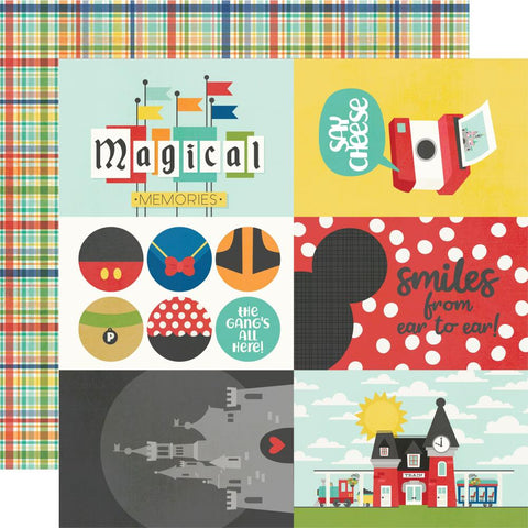 Say Cheese at the Park - Simple Stories - Double-Sided Cardstock 12"X12" - 4"X6" Elements