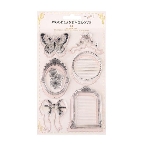 Woodland Grove - Maggie Holmes - Stamp & Die Set 14/Pkg (4879)