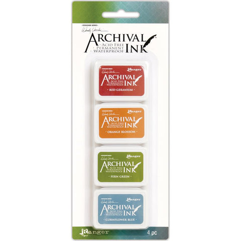 Wendy Vecchi - Mini Archival Ink Pads - Set #4