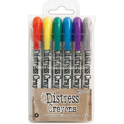 Tim Holtz Distress Crayon Set - Set #4