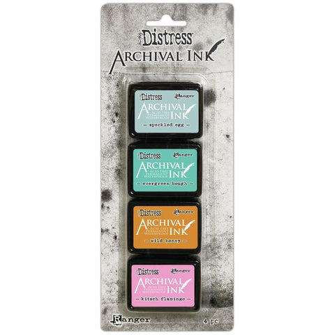 Tim Holtz - Distress Archival Mini Ink Kit - Kit #4