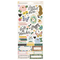 Woodland Grove - Maggie Holmes - Cardstock Stickers 6"X12" (4824)