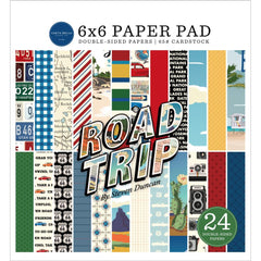 Road Trip - Carta Bella - Double-Sided Paper Pad 6"X6" 24/Pkg