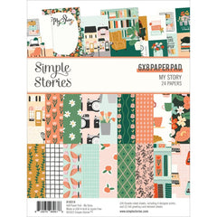 My Story - Simple Stories - Double-Sided Paper Pad 6"X8" 24/Pkg