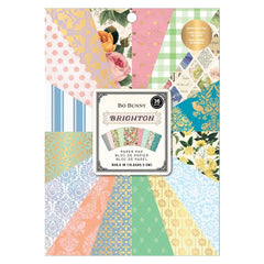 Brighton - BoBunny - Single-Sided Paper Pad 6"X8" 36/Pkg