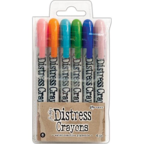 Tim Holtz Distress Crayon Set - Set #6