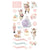 Christmas Sparkle - Prima Marketing - Sparkle Puffy Stickers 22/Pkg (7793)