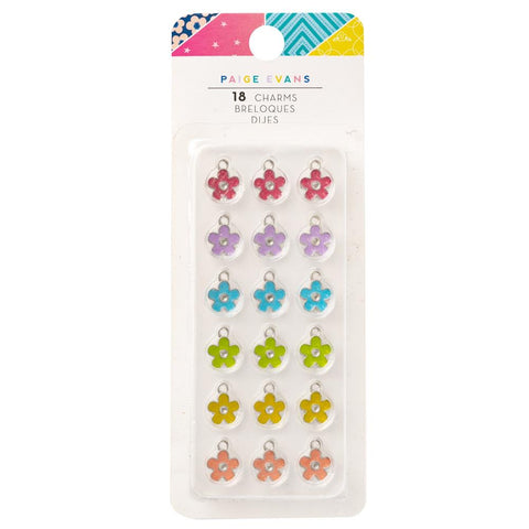 Blooming Wild - Paige Evans - Charms 18/Pkg (4329)